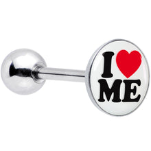 Load image into Gallery viewer, I Love Me Barbell Tongue Ring by Onyx O