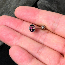 Load image into Gallery viewer, Karmic Boomerang Barbell Tongue Ring by Onyx O