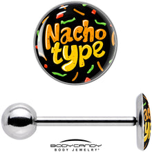 将图片加载到图库查看器,Nacho Type Barbell Tongue Ring by Onyx O