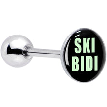 Load image into Gallery viewer, SKIBIDI Barbell Tongue Ring by Onyx O