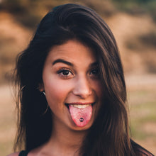 Load image into Gallery viewer, Vibe Barbell Tongue Ring by Onyx O