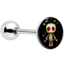 Load image into Gallery viewer, Voodoo Doll Barbell Tongue Ring by Onyx O