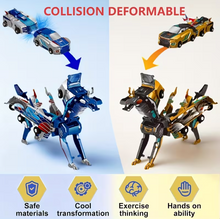 Load image into Gallery viewer, Car & Transforming Dinosaur Toy – Crash-Proof Manual