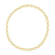 Load image into Gallery viewer, 14k Yellow Gold High Polish Mariner Link Chain (8.8mm)