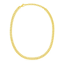 Load image into Gallery viewer, 14k Yellow Gold Cuban Chain Choker Necklace