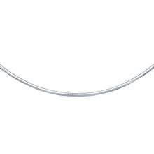将图片加载到图库查看器,14k White Gold Chain in a Classic Omega (3 mm)