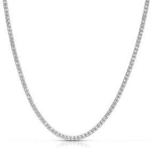 Load image into Gallery viewer, Ice Barrel Chain in 14k White Gold (3.14 mm)