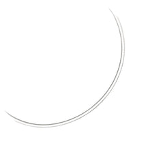 Load image into Gallery viewer, 3.0 mm 14k Two Tone Gold Reversible Omega Necklace