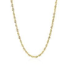 将图片加载到图库查看器,10K Yellow Gold Lite Rope Chain (2.50 mm)