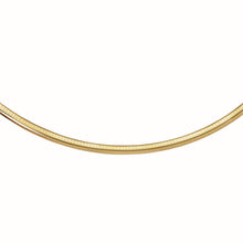 Load image into Gallery viewer, 14k Yellow Gold Classic Omega Style Chain (6 mm)