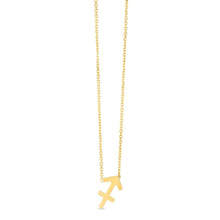 将图片加载到图库查看器,14K Yellow Gold Sagittarius Necklace