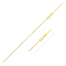 将图片加载到图库查看器,Double Extendable Cable Chain in 14k Yellow Gold (1.2mm)