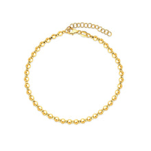 Load image into Gallery viewer, 14k Yellow Gold Spaced Bead Bracelet (3.00 mm)