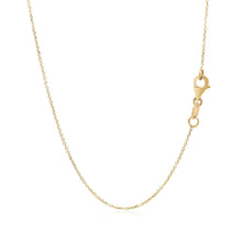 Load image into Gallery viewer, 14k Yellow Gold Necklace with Interlocking Petite Rectangles