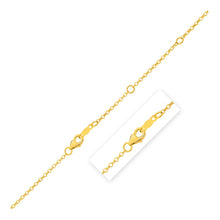 Load image into Gallery viewer, Double Extendable Cable Chain in 14k Yellow Gold (1.40 mm)