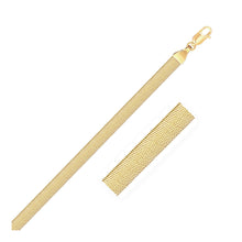 Load image into Gallery viewer, Imperial Herringbone Bracelet in 10k Yellow Gold (3.80 mm)
