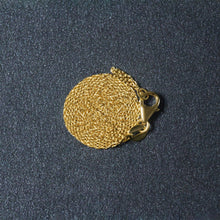 Load image into Gallery viewer, 10k Yellow Gold Oval Cable Link Chain (0.97 mm)