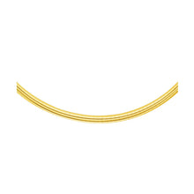 Load image into Gallery viewer, 14k Yellow Gold Chain in a Classic Omega Design (4 mm)