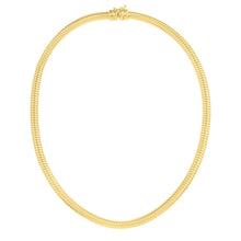 Load image into Gallery viewer, 14k Yellow Gold Tubogas Necklace (5.00 mm)