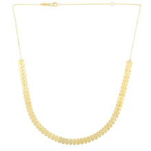Load image into Gallery viewer, 14k Yellow Gold Polished Heart Link Chain Necklace