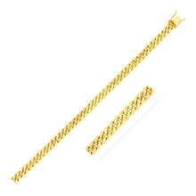 Load image into Gallery viewer, 4.5mm 14k Yellow Gold Semi Solid Miami Cuban Chain