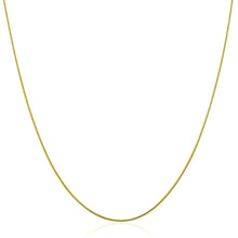 Load image into Gallery viewer, 14k Yellow Gold Thin Motif Round Omega Necklace