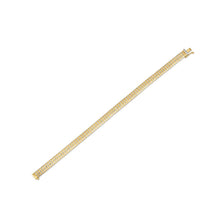 Load image into Gallery viewer, 14k Yellow Gold Diamante Flex Bracelet (5.80 mm)