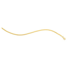 Load image into Gallery viewer, 14k Yellow Gold 7 inch Mini Cube Bracelet (2.60 mm)