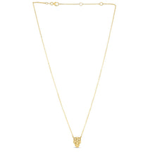 Load image into Gallery viewer, 14k Yellow Gold Panther Head Necklace