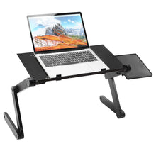 Load image into Gallery viewer, iMounTEK GPCT1656 360° Rotatable Portable Desk Stand with Mouse Board (Black)