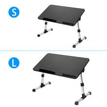 Load image into Gallery viewer, iMounTEK Laptop Lap Desk Adjustable Foldable Stand with Mouse Pad (Black)