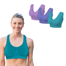 Load image into Gallery viewer, 3 Pack: Seamless Lightweight Comfort Bras