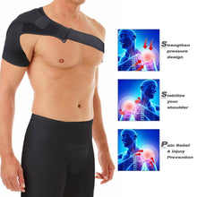 Load image into Gallery viewer, Unisex Adjustable Pain Relief Magnetic Shoulder Brace Support Brace