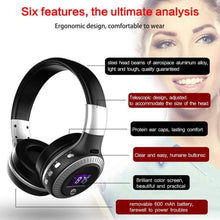 Load image into Gallery viewer, Zealot B19 Hi‑Fi Bass & LCD Display Ear-Cup (Over the Ear)