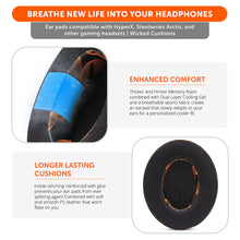 Load image into Gallery viewer, WC FreeZe - Hybrid Cooling Gel Infused Gaming Earpads