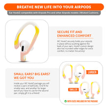 Load image into Gallery viewer, WC HookZ - Over Ear Hooks for Airpods Pro 1, 2 & Airpods 1, 2, 3