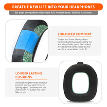Load image into Gallery viewer, Astro A50 Gen 4, Gen 5 and A50X Earpads - WC FreeZe Cooling Gel