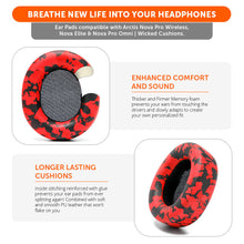 将图片加载到图库查看器,Arctis Nova Pro Wireless, Nova Elite & Nova Pro Omni Earpads - WC PadZ Nova Pro Wireless