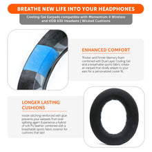 Load image into Gallery viewer, Sennheiser Momentum 4 & HDB 630 Earpads - WC FreeZe Cooling Gel