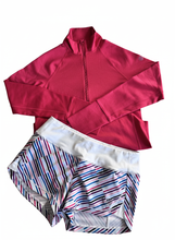 Load image into Gallery viewer, Foudy Mid-Weight Long Sleeve ½ Zip Top