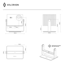 将图片加载到图库查看器,Valerion Desktop Gimbal Stand