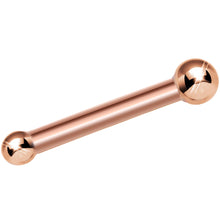 将图片加载到图库查看器,Solid 14K Rose Gold 1.5mm Ball Nose Ring