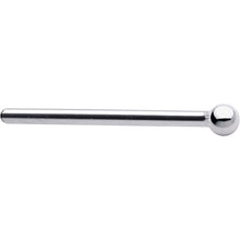 Load image into Gallery viewer, Platinum 1.5mm Ball Nose Ring