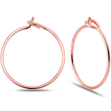 Load image into Gallery viewer, Tiny Hoop Earrings 14k Rose Gold Filled Handmade Huggie Hoop Earrings