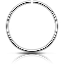 Load image into Gallery viewer, Single Hoop Nose 925 Sterling Silver Nose Hoop Ring