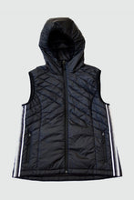Load image into Gallery viewer, Powerstripe Eco-Friendly Down Hooded Vest