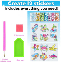 将图片加载到图库查看器,Big Gem Diamond Painting Kit - DIY Mosaic Art & Sticker Craft for Kids