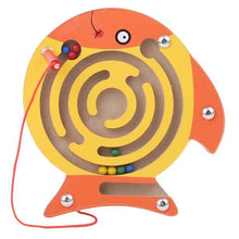 Load image into Gallery viewer, Children Magnetic Maze Toy Kids Wooden Puzzle Game Toy Kids Early Educational Brain Teaser Wooden Toy Intellectual Stevvex Board