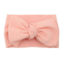 Load image into Gallery viewer, Big Bow Knot Solid Elastic Hairband Headband Stretch Turban Head Wrap Headwear