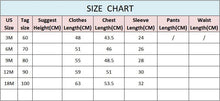 Load image into Gallery viewer, Modern New Newborn Baby Clothes Rompers Jumpsuit for Kids Baby Girl/Boy Clothing In Autumn Design